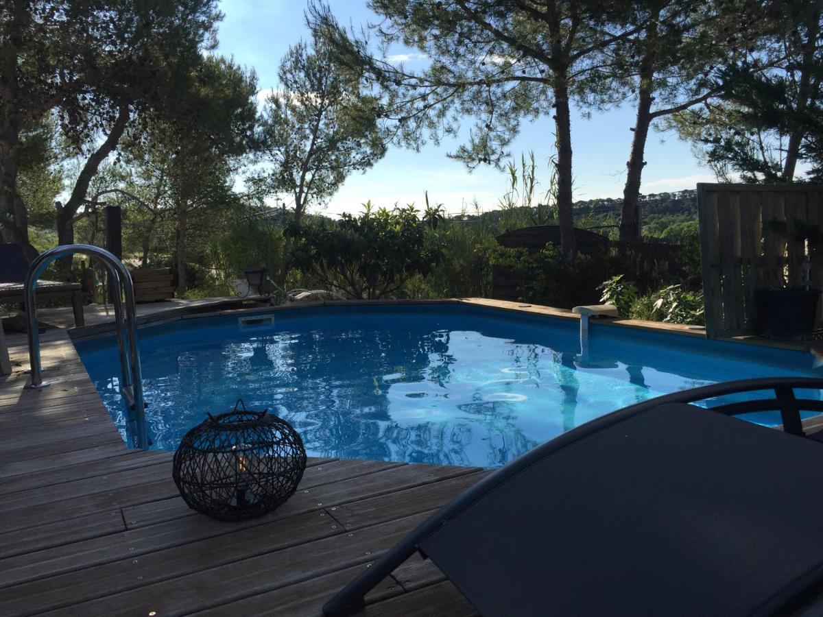 Villa En Bordure De Colline*Piscine*Clim*Netflix Les Matelles Eksteriør bilde