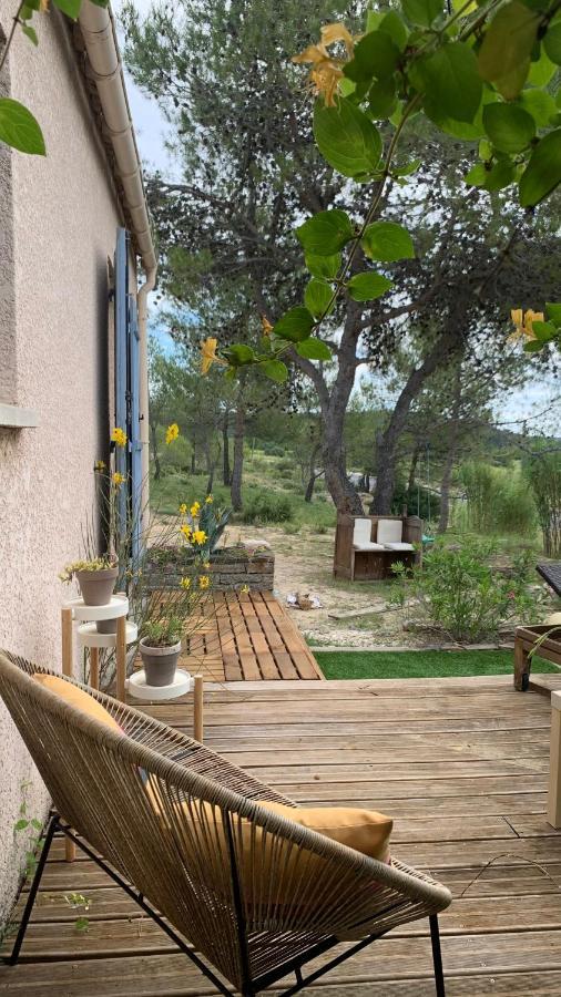 Villa En Bordure De Colline*Piscine*Clim*Netflix Les Matelles Eksteriør bilde